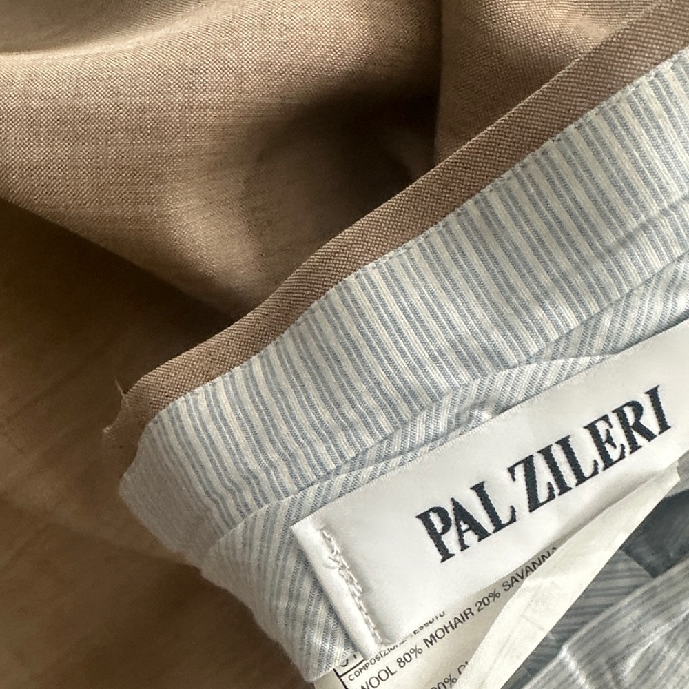 Pal Zileri Tan Dress Pants